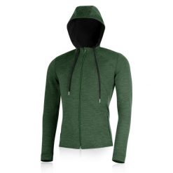 Męska bluza merino KARMIN. Zielone bluzy z kapturem męskie LASTING, m, z dzianiny. Za 1,026.00 zł.