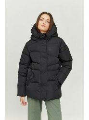 MAZINE Kurtka pikowana "Wanda" w kolorze czarnym rozmiar: XL. Czarne kurtki damskie MAZINE, xl, bez wzorów, bez kaptura. Za 240.43 zł.