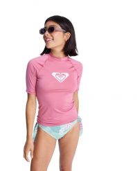 Koszulka rash vest z krótkim rękawem dla Kobiety WHOLE HEARTED Różowy. Czerwone bikini damskie Roxy, bez wzorów. Za 119.99 zł.
