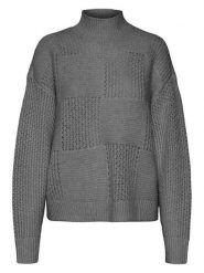 Vero Moda Sweter w kolorze szarym rozmiar: M. Szare golfy damskie Vero Moda, m, bez wzorów, bez ramiączek. Za 100.28 zł.