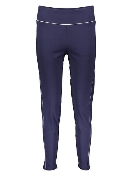 Copenhagen Studios Legginsy sportowe w kolorze granatowym rozmiar: XL. Niebieskie legginsy damskie Copenhagen Studios, xl, bez wzorów, z materiału. Za 54.95 zł.