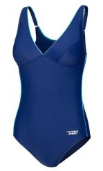 Strój jednoczęściowy pływacki damski Aqua Speed Grace. Czarne stroje jednoczęściowe damskie Aqua-Speed, bez wzorów. Za 149.99 zł.
