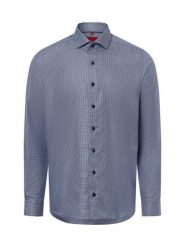 Finshley & Harding koszula biznesowa - non-iron Mężczyźni Slim Fit Bawełna niebieski, 45. Niebieskie koszule męskie Finshley & Harding, m, bez wzorów, z bawełny, bez kołnierzyka, bez ramiączek. Za 229.95 zł.