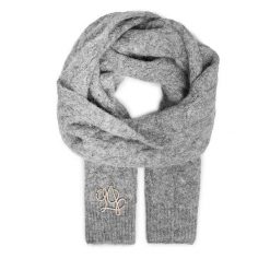 Szalik Liu Jo. Szare szaliki i kominy damskie Liu Jo, bez wzorów. Za 379.99 zł.