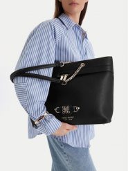 Nine West Torebka EO-Luvia-LDA8442 Czarny. Czarne torebki klasyczne damskie Nine West, bez wzorów, z materiału, bez dodatków. Za 155.99 zł.