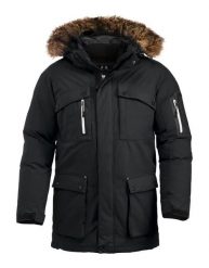 Clique Malamute parka unisex, wysoka izolacja cieplna. Czarne parki damskie CLIQUE, xl, bez wzorów, z futra. Za 1,305.70 zł.