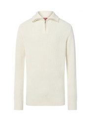 Finshley & Harding London sweter z dzianiny Mężczyźni Bawełna biały, XL. Białe swetry męskie Finshley & Harding London, m, bez wzorów, z bawełny, bez kołnierzyka. Za 249.95 zł.