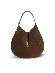 Polo Ralph Lauren Torebka 428922881011 Khaki. Brązowe torebki klasyczne damskie Polo Ralph Lauren, bez wzorów, ze skóry, bez dodatków. Za 3,499.00 zł.