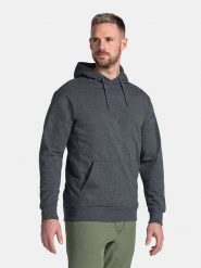 Kilpi Bluza "Lagoa" w kolorze antracytowym rozmiar: XL. Czarne bluzy z kapturem męskie Kilpi, xl, z bawełny. Za 173.99 zł.