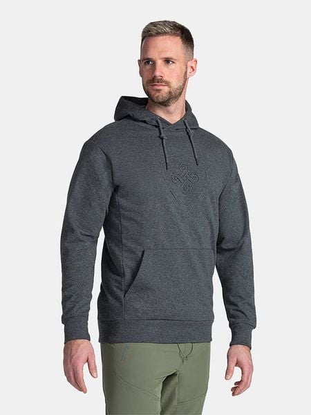 Kilpi Bluza "Lagoa" w kolorze antracytowym rozmiar: XL. Czarne bluzy z kapturem męskie Kilpi, xl, z bawełny. Za 173.99 zł.