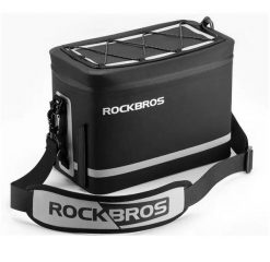 Torba rowerowa na bagażnik Rockbros AS-011. Białe torebki klasyczne damskie ROCKBROS, bez wzorów, z nadrukiem, bez dodatków. Za 169.00 zł.