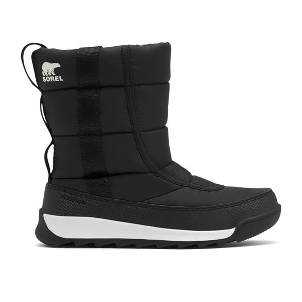 Śniegowce juniorskie Sorel Outh Whitney II Puffy Mid. Czarne buty zimowe męskie Sorel, na zimę. Za 299.99 zł.