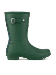 Hunter Kalosze HFRW0006242 Zielony. Zielone kalosze damskie Hunter, bez wzorów, z kauczuku. Za 399.99 zł.