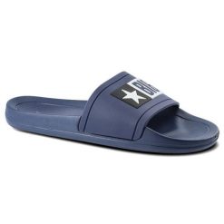 Granatowe Klapki Big Star Męskie Wodoodporne Buty. Niebieskie klapki i japonki męskie Big Star, z tworzywa sztucznego. Za 69.99 zł.