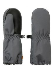 Lil Atelier Rękawiczki w kolorze szarym rozmiar: 4. Szare rękawiczki dziecięce Lil' Atelier, ze skóry, bez ramiączek. Za 95.92 zł.