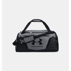 Torba sportowa UNDER ARMOUR Undeniable 5.0 Medium Duffle Bag wodoodporna. Czarne torby podróżne damskie Under Armour, bez wzorów. Za 154.99 zł.