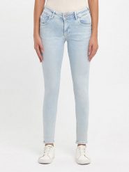 LTB Dżinsy "Maxime" - Slim fit - w kolorze błękitnym rozmiar: W25/L32. Niebieskie jeansy damskie LTB. Za 70.24 zł.