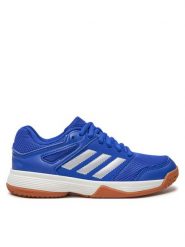 Adidas Buty halowe Speedcourt IH0578 Niebieski. Niebieskie buty sportowe chłopięce Adidas, z meshu, bez zapięcia. Za 149.99 zł.