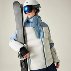 Męska kurtka narciarska Speed III. Niebieskie kurtki narciarskie i snowboardowe damskie Dare 2b, l, bez wzorów, z materiału, z kapturem, narciarskie. Za 618.50 zł.