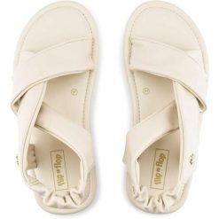 Sandały turystyczne damskie Flip Flop Fauna. Brązowe sandały damskie Flip Flop, bez wzorów, bez obcasa. W wyprzedaży za 109.00 zł.