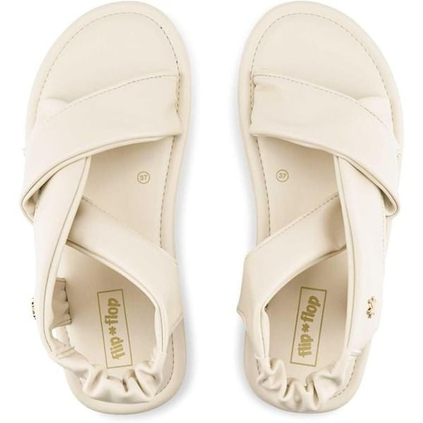 Sandały turystyczne damskie Flip Flop Fauna. Brązowe sandały damskie Flip Flop, bez wzorów, bez obcasa. W wyprzedaży za 109.00 zł.