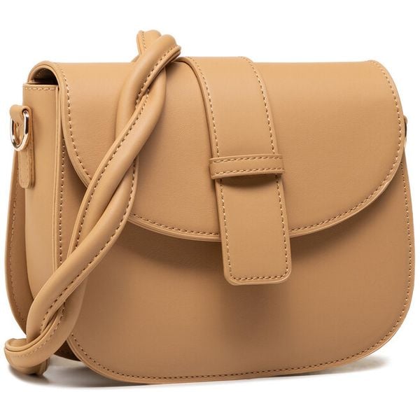 Torebka Jenny Fairy. Brązowe torebki klasyczne damskie Jenny Fairy, bez wzorów, bez dodatków. Za 44.99 zł.