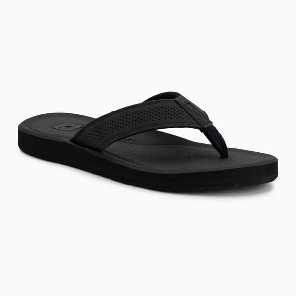 Japonki męskie Rip Curl Chiba Open Toe. Czarne klapki i japonki męskie Rip Curl, z materiału. Za 99.99 zł.