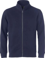 Clique Classic Cardigan Blu granatowy, bluza z kieszeniami na zamek. Niebieskie bluzy bez kaptura męskie CLIQUE, m. Za 228.52 zł.