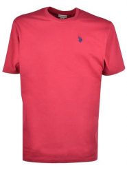 U.S. Polo Assn. Koszulka w kolorze czerwonym rozmiar: S. Czerwone koszulki polo męskie U.S. Polo Assn., s, bez wzorów, z bawełny, bez ramiączek. Za 61.17 zł.