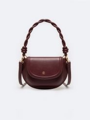 Torebka damska do ręki z dodatkowym paskiem bordowa Francisa 604. Czerwone torebki klasyczne damskie Big Star, bez wzorów, bez dodatków. W wyprzedaży za 139.99 zł.