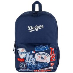 Plecak Los Angeles Dodgers New Era MLB Stadium. Niebieskie plecaki damskie New Era, bez wzorów, z materiału, biznesowe. Za 186.50 zł.