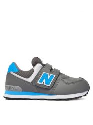 New Balance Sneakersy P5743WU Szary. Szare trampki i tenisówki chłopięce New Balance, bez wzorów, ze skóry, bez zapięcia. Za 299.99 zł.