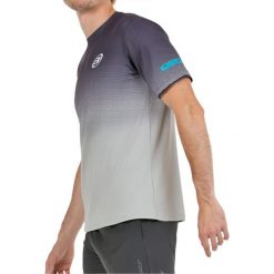 Bullpadel Merga T-shirt. Czarne t-shirty damskie bullpadel, bez wzorów, bez kołnierzyka. W wyprzedaży za 172.40 zł.