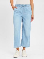 Street One jeansowe spodnie wsuwane Kobiety Bawełna niebieski, 29-26. Niebieskie spodnie materiałowe damskie Street One, bez wzorów, z bawełny, street. Za 349.95 zł.
