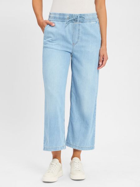 Street One jeansowe spodnie wsuwane Kobiety Bawełna niebieski, 29-26. Niebieskie spodnie materiałowe damskie Street One, bez wzorów, z bawełny, street. Za 349.95 zł.