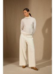 Perfect Cashmere Kaszmirowy sweter "Nethan" w kolorze kremowym rozmiar: L. Brązowe golfy damskie Perfect Cashmere, l, bez wzorów, z kaszmiru, bez ramiączek. Za 391.99 zł.