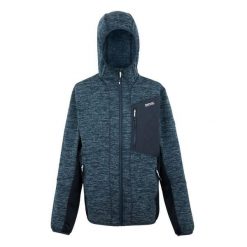 Męska Bluza Polarowa Alven Z Pełnym Zamkiem Błyskawicznym. Niebieskie bluzy z kapturem męskie Regatta, na zimę, m, z elastanu. Za 109.99 zł.