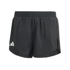 Krótkie Spodnie Adidas Sport Adizero E Short Damskie. Czarne spodnie sportowe damskie Adidas, l, z materiału, do biegania. Za 168.99 zł.