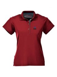 Maul Sport Funkcyjna koszulka polo "Aeschi" w kolorze czerwonym rozmiar: 44. Czerwone topy sportowe damskie Maul Sport, bez wzorów, z materiału, bez ramiączek. Za 139.95 zł.