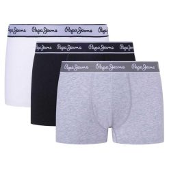 Bokserki Pepe Jeans (x3). Szare bokserki męskie Pepe Jeans, bez wzorów, z jeansu. Za 147.00 zł.