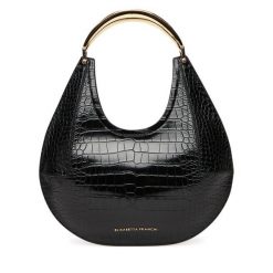 Torebka Elisabetta Franchi. Czarne torebki klasyczne damskie Elisabetta Franchi, bez wzorów, bez dodatków. Za 2,259.00 zł.