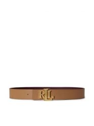 LAUREN RALPH LAUREN Pasek 412P06813003 Bordowy. Czerwone paski damskie Lauren Ralph Lauren, bez wzorów, ze skóry. Za 549.99 zł.