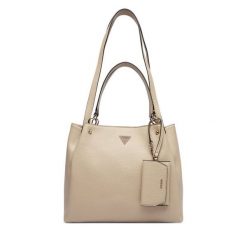 Torebka Guess. Brązowe torebki klasyczne damskie Guess, z aplikacjami, bez dodatków. Za 634.99 zł.