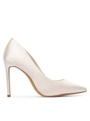 Aldo Szpilki Stessy2.0 14296224 Écru. Białe szpilki Aldo, bez wzorów, z materiału, bez obcasa. Za 379.99 zł.