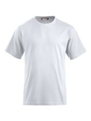 Clique Classic-T koszulka z czesaną, ring-spun bawełną – white. Białe t-shirty damskie CLIQUE, s, bez wzorów, z bawełny, bez kołnierzyka. Za 94.43 zł.