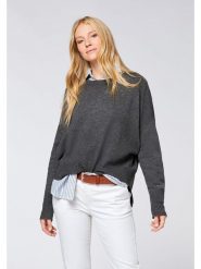 Polo Sylt Wełniany sweter w kolorze antracytowym rozmiar: L. Czarne swetry klasyczne damskie Polo Sylt, l, z wełny, bez kołnierzyka. Za 215.21 zł.