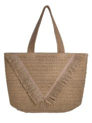 BLE Torebka w kolorze jasnobrązowym - 33 x 34 x 16 cm rozmiar: onesize. Brązowe torebki klasyczne damskie BLE, bez wzorów, z materiału, bez dodatków. Za 49.19 zł.