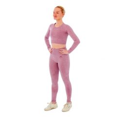 Damski zestaw sportowy Xtreme - legginsy sportowe + sportowy Croptop - Różowy. Czerwone legginsy damskie XTREME SOCKSWEAR, l, bez wzorów. Za 186.99 zł.