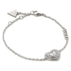 Bransoletka Guess. Szare bransoletki damskie Guess, srebrne. Za 189.99 zł.