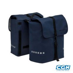 Torba na bagaż Odense Double MIK, ciemnoniebieska. Niebieskie torebki klasyczne damskie NEW LOOXS, bez wzorów, z poliesteru, bez dodatków. Za 501.95 zł.